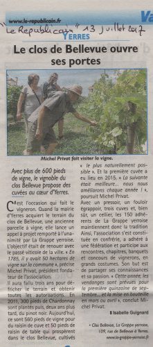 Le Républicain du 13 juillet 2017.