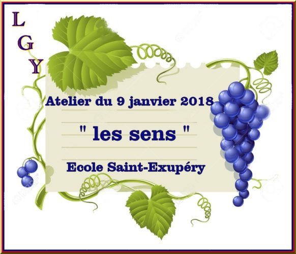 Atelier du mardi 9 janvier 2018 St Exupéry