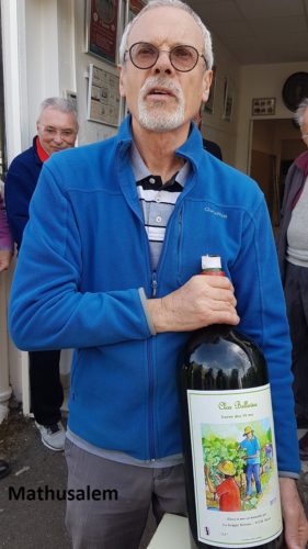 Mise en bouteilles cuvée 2017 du 9 au 11 avril 2018.